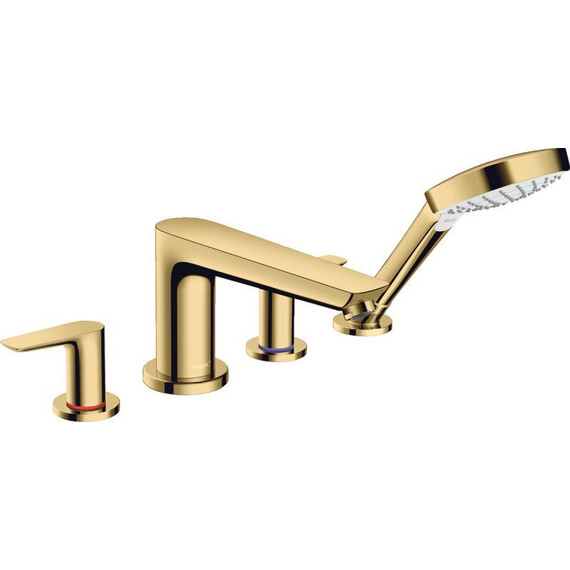 Смеситель для ванны Hansgrohe Talis E 71748990, золото - фото 