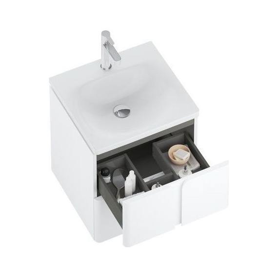 Тумба подвесная с раковиной Ravak Balance 500 X000001364, белый - фото 4