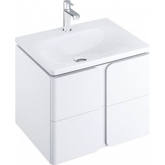 Тумба подвесная с раковиной Ravak Balance 600 X000001366, белый - фото 