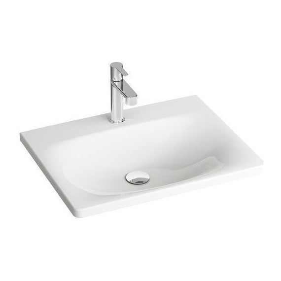 Тумба подвесная с раковиной Ravak Balance 800 X000001369, белый/графит - фото 2