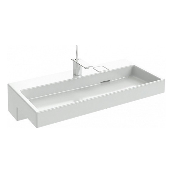 Тумба подвесная с раковиной Jacob Delafon Terrace 100 см EB1187-N23, коричневый - фото 2