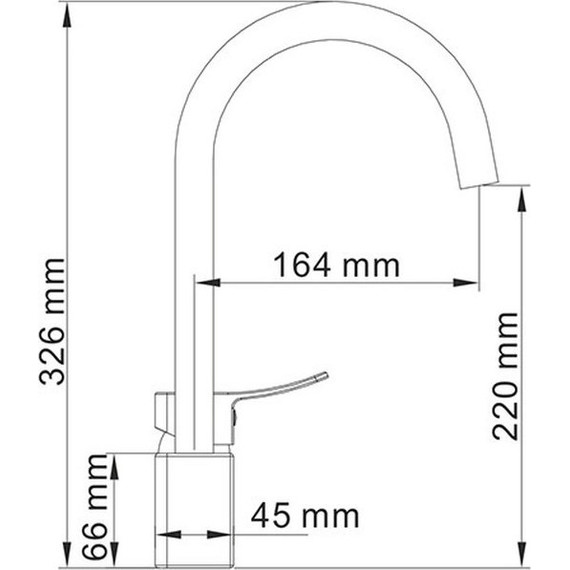 Смеситель для кухни WasserKraft Aller 1067 - фото 4