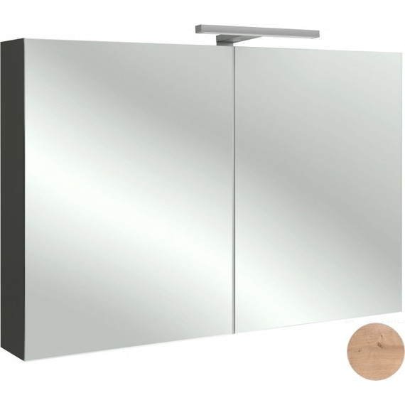 Зеркало-шкаф Jacob Delafon Odeon Up 100 см EB797RU-E70, арлингтонский дуб - фото 