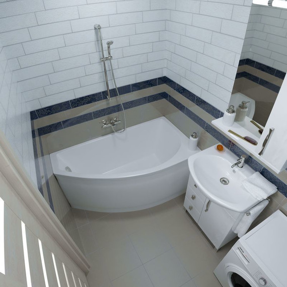 Ванна акриловая 1400х750х600 Тритон Белла L с каркасом - фото 5