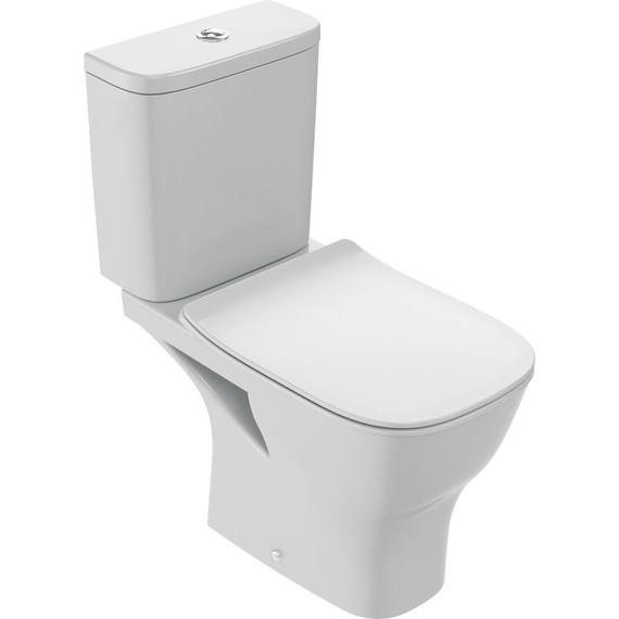 Унитаз-компакт безободковый Jacob Delafon Struktura UJX102-00 - фото 2