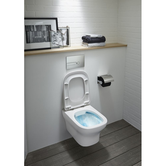 Унитаз подвесной безободковый Jacob Delafon Vox EDM102-00 - фото 2