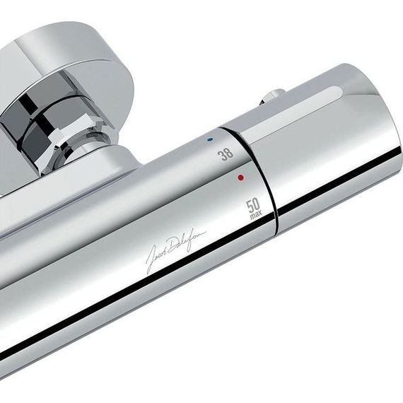 Душевая стойка с термостатом Jacob Delafon Metro E26588-CP - фото 4