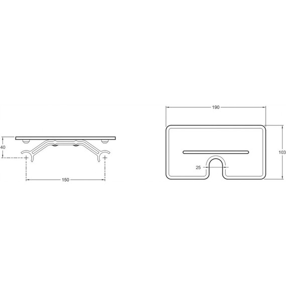 Душевая стойка с термостатом Jacob Delafon Metro E26589-CP - фото 7