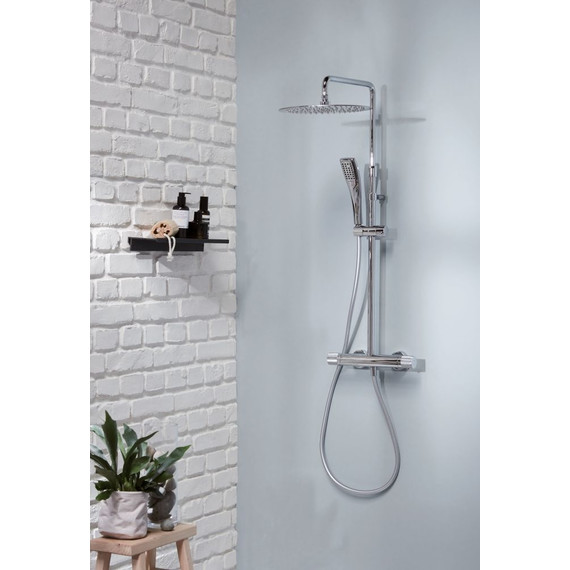 Душевая стойка с термостатом Jacob Delafon Rivoli E26587-CP - фото 2