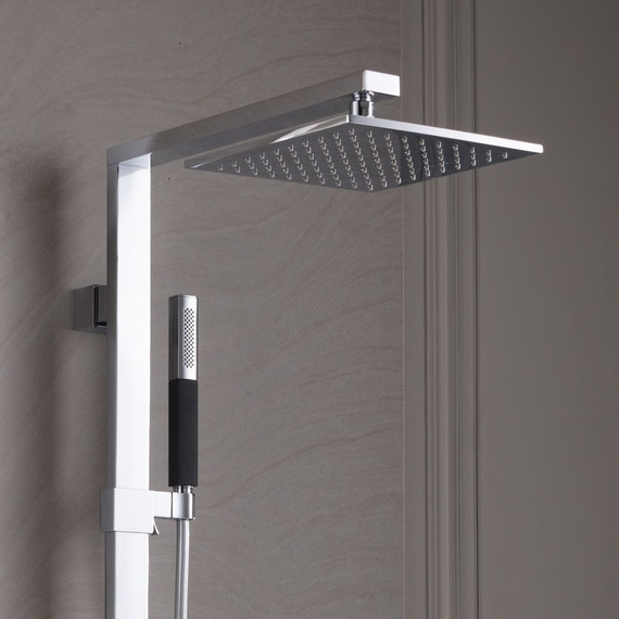 Душевая стойка с термостатом Jacob Delafon Strayt E98321-CP - фото 5