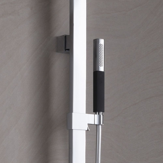 Душевая стойка с термостатом Jacob Delafon Strayt E98321-CP - фото 7