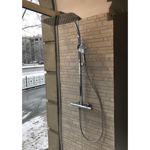 Душевая стойка с термостатом Jacob Delafon Talan E20642RU-CP - фото 3