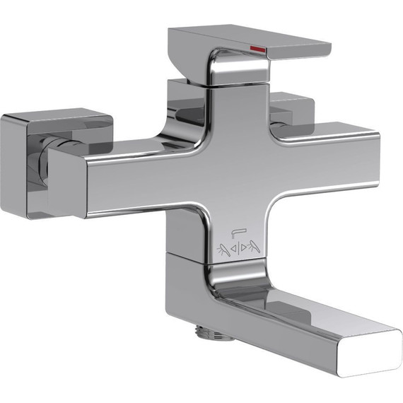 Смеситель для ванны Jacob Delafon Strayt E45370-CP - фото 