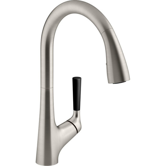 Смеситель для кухни Jacob Delafon Malleco E562-VS, матовая сталь - фото 