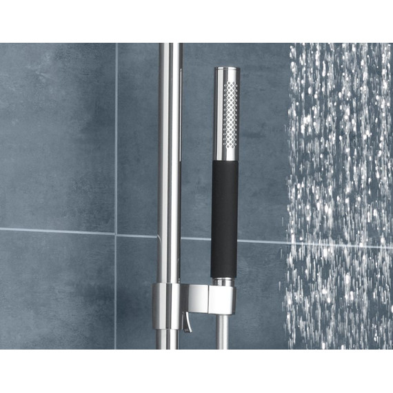 Ручной душ Jacob Delafon Shift Ellipse E10257-CP, хром/черный - фото 5