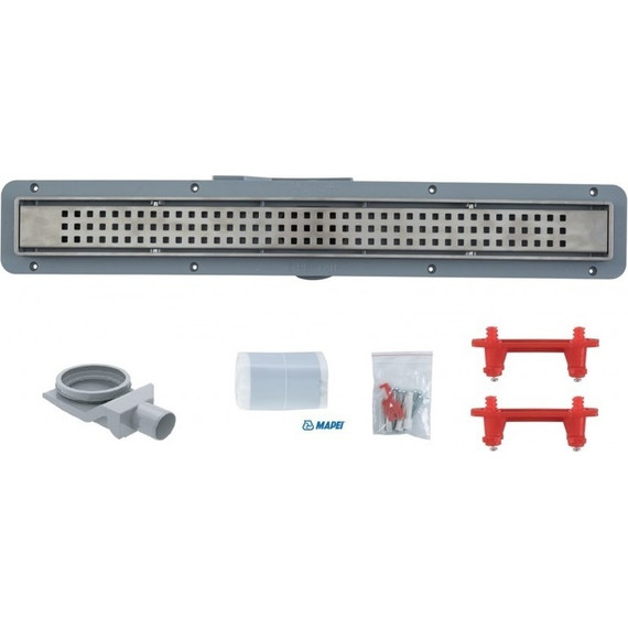 Трап Pestan (BETTOSERB) Betto Net Line 55 см 13702516, матовый хром (под плитку), Цвет производителя: хром матовый, Размер трапа: 550 - фото 2