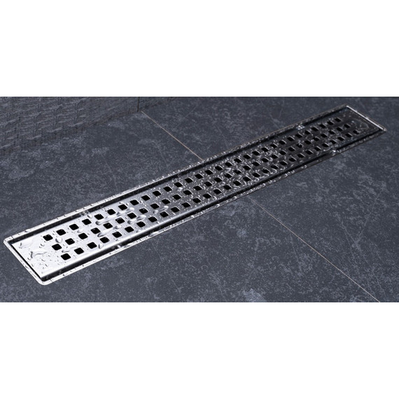 Трап Pestan (BETTOSERB) Betto Net Line 55 см 13702516, матовый хром (под плитку), Цвет производителя: хром матовый, Размер трапа: 550 - фото 5