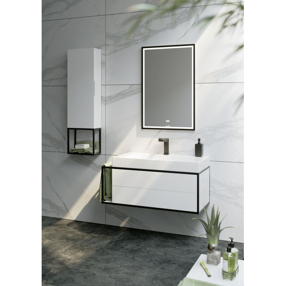 Шкаф подвесной Aqwella Clarberg Logic 35 см LOG0435, универсальный - фото 5