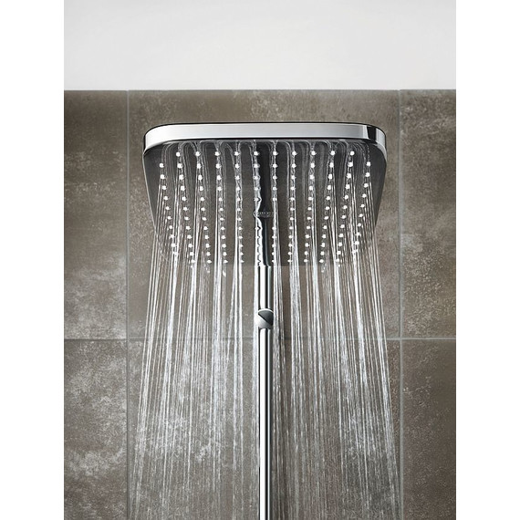 Душевая стойка с термостатом Grohe Tempesta Cosmopolitan System 250 Cube 26689000 - фото 4