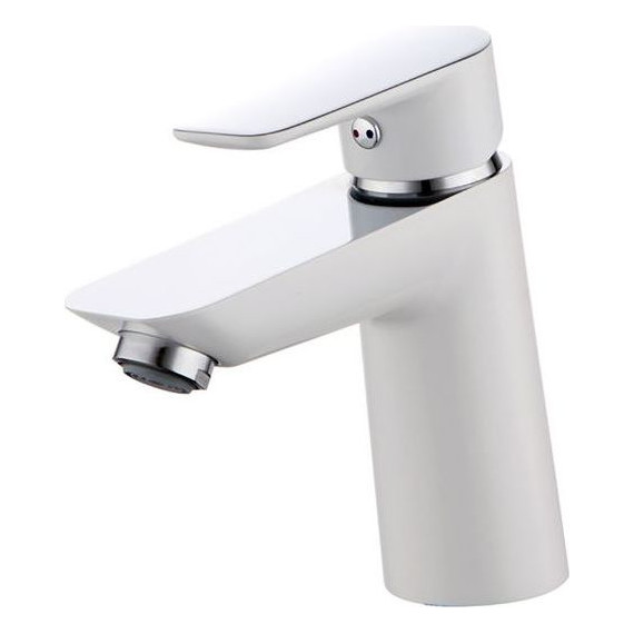 Смеситель для раковины Iddis Cloud CLOSB00I01, белый/хром - фото 