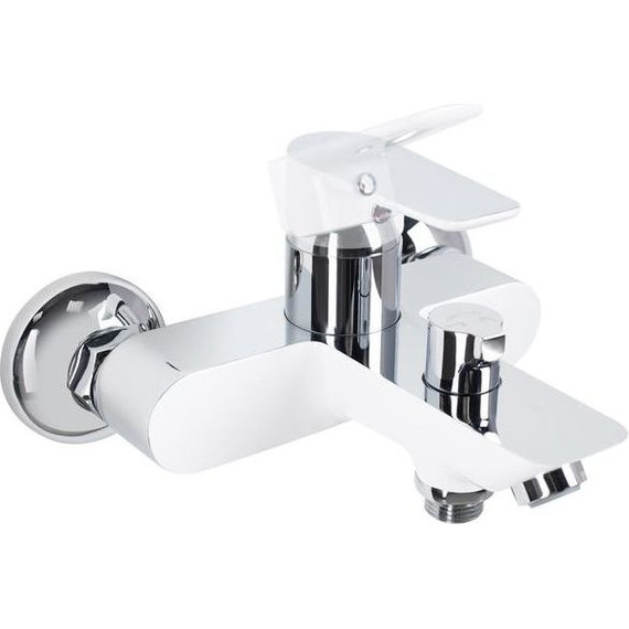 Смеситель для ванны Iddis Cloud CLOSB02i02WA, белый/хром - фото 5