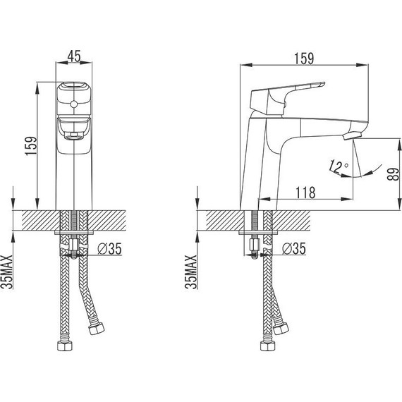 Смеситель для раковины Iddis Zodiac ZODSB00i01 - фото 7