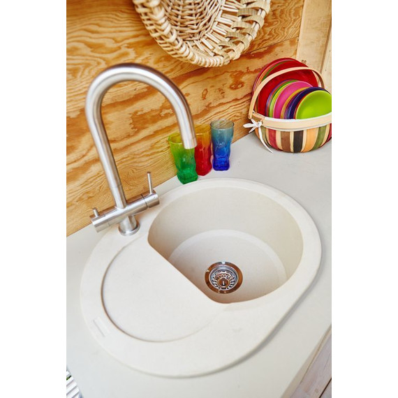 Кухонная мойка Omoikiri Sakaime 60E-WH 4993136, белый, Цвет производителя: белый - фото 5