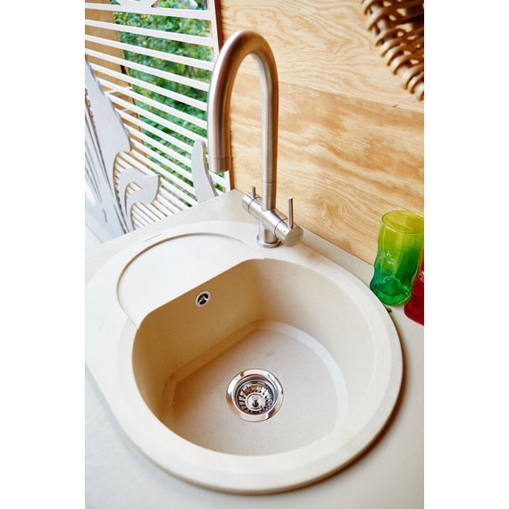 Кухонная мойка Omoikiri Sakaime 60E-WH 4993136, белый, Цвет производителя: белый - фото 7