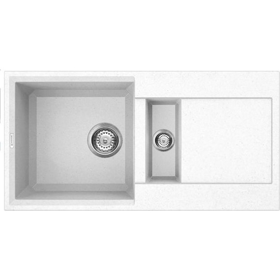 Кухонная мойка Omoikiri Sakaime 86-2-WH 4993129, белый, Цвет производителя: белый - фото 