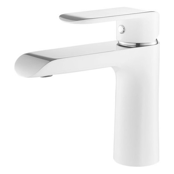 Смеситель для раковины Iddis Calipso CALSB00i01, белый/хром - фото 