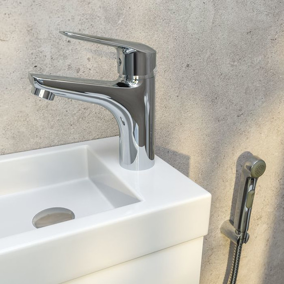 Смеситель для раковины с лейкой для биде Iddis Torr TORSB00i08 - фото 4