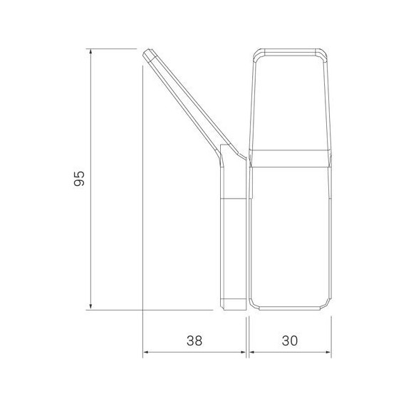 Крючок Iddis Slide SLIBS10i41, цвет чёрный - фото 5