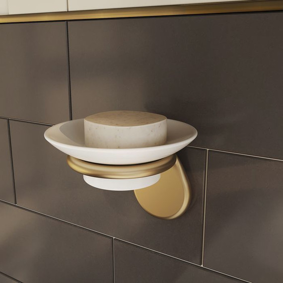 Мыльница Iddis Oldie OLDBRC0i42, цвет бронза - фото 2