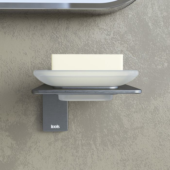 Мыльница Iddis Slide SLIGMG0i42, цвет графитовый - фото 2
