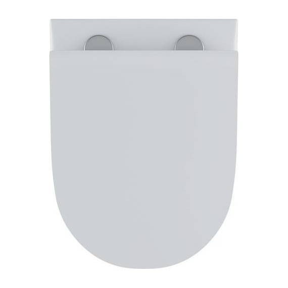 Унитаз подвесной безободковый Iddis Stone STORDSEi25 с крышкой микролифт - фото 4