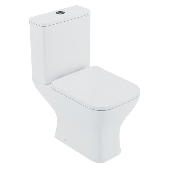 Унитаз-компакт безободковый Iddis Torr TORRDSEi24 с крышкой микролифт - фото 