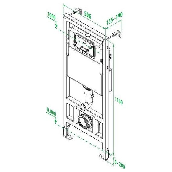 Инсталляция для унитаза Iddis Neofix NEO0000I32 - фото 3