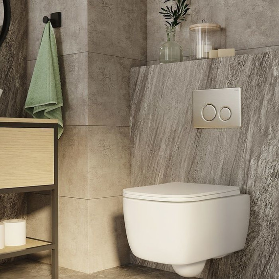 Кнопка смыва Iddis Unisteel UNS10S0i77, нержавеющая сталь - фото 2