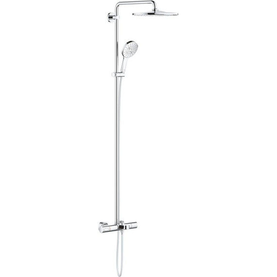 Душевая стойка с термостатом Grohe Rainshower SmartActive 310 Mono 26657000 - фото 
