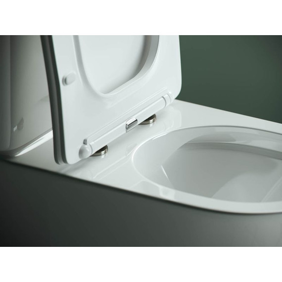 Унитаз-компакт безободковый Ceramicanova Star CN1904 с тонкой крышкой микролифт - фото 5