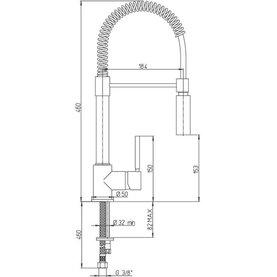 Смеситель для кухни Paini Cox 78CR557PEKM, хром - фото 4