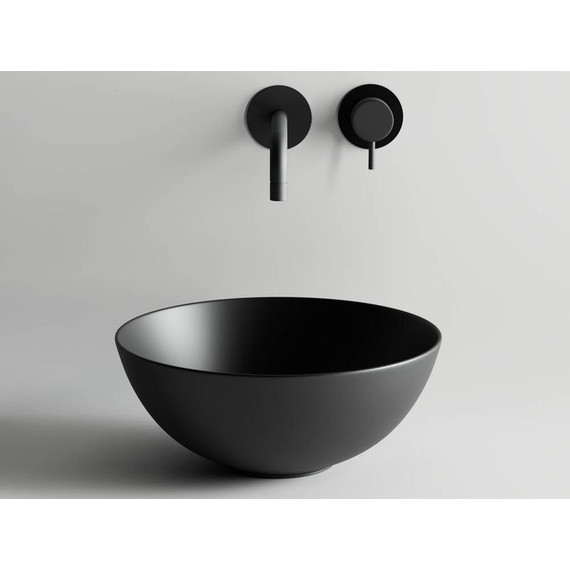 Раковина-чаша Ceramicanova Element 36 см CN6004, чёрный матовый - фото 2