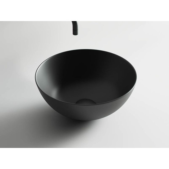 Раковина-чаша Ceramicanova Element 36 см CN6004, чёрный матовый - фото 4