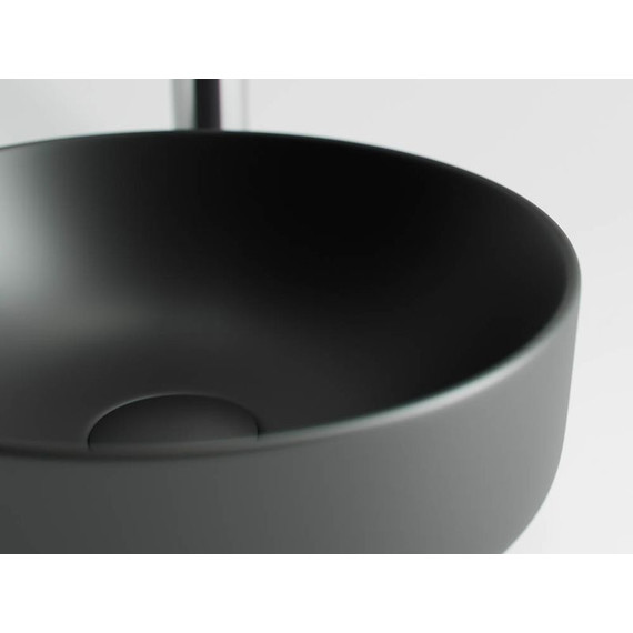 Раковина-чаша Ceramicanova Element 35 см CN6007, чёрный матовый - фото 4