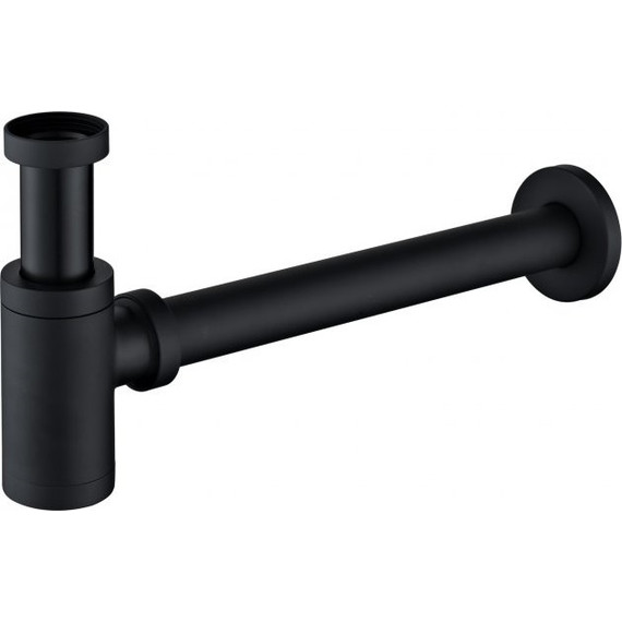 Сифон для умывальника BelBagno BB-SMT2-NERO, черный - фото 