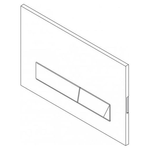 Кнопка смыва BelBagno Marmi BB009-MR-BIANCO, белый - фото 4