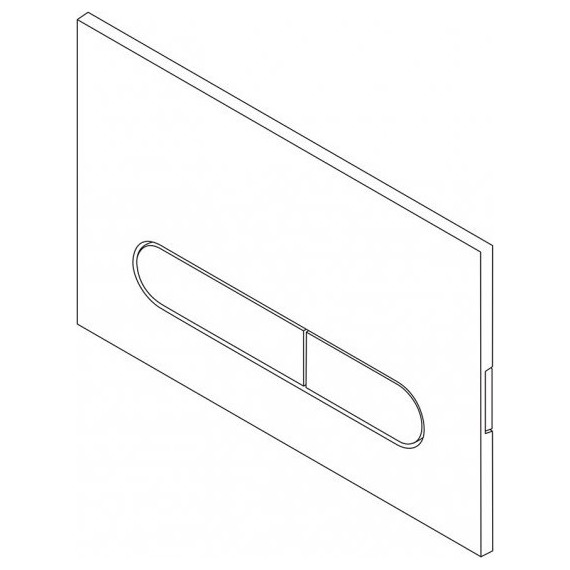 Кнопка смыва BelBagno Prospero BB006-PR-CHROME.M, хром матовый - фото 4