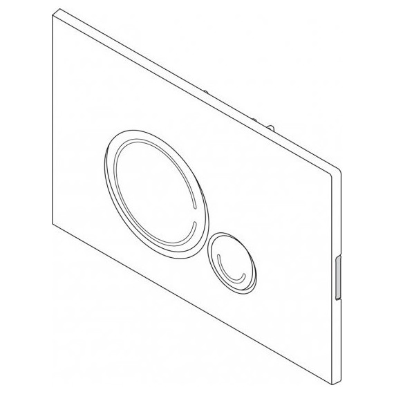 Кнопка смыва BelBagno Sfera BB016-SR-CHROME.M, хром матовый - фото 4