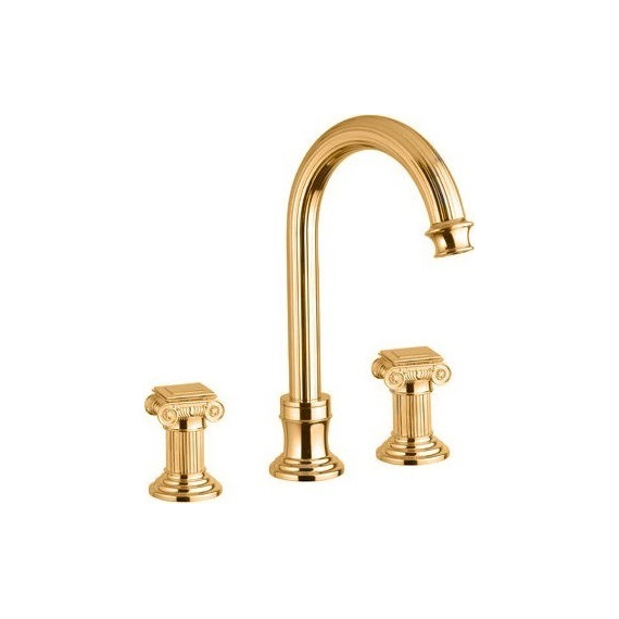 Смеситель для раковины Cezares OLIMP-BLS2-A-03/24-O, золото - фото 