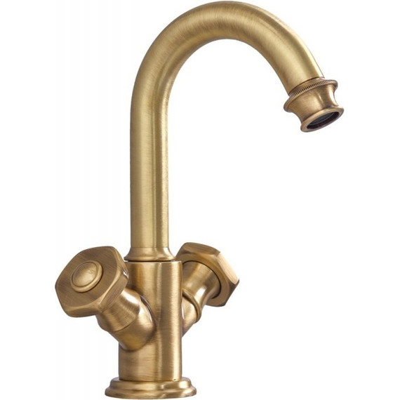 Смеситель для раковины Cezares APHRODITE-LS2-02-S1, бронза, Цвет производителя: бронза - фото 